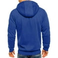 thumbnail image 5 of Ramiter Young Mens Hoodies Crewneck, Powerblend Crew, Comfortable Sweatshirts for Men Blue,M, 5 of 5