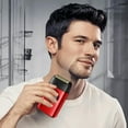 thumbnail image 6 of VGR 378 Electric Shavers for Men, Triple Floating Blade Foil Shaver Cordless Men's Electric Razor, 9000 RPM Motor Bald Shavers Titanium Foils with LED Display, Barber Supplies (Red), 6 of 6