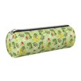 thumbnail image 1 of Disketp Cute Dinosaurs Cartoon Estuche Organizador de Lápices de Cuero, Estuche de Oficina con Cremallera para Bolígrafo y Lápiz, 1 of 6