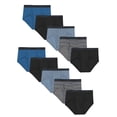 thumbnail image 2 of Hanes Men's Tagless ComfortBlend Assorted Briefs, 10-Pack Bundle, Size S-3XL, 2 of 6