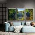 thumbnail image 3 of IDEA4WALL Framed Canvas Wall Art for Living Room, Bedroom Beautiful Nature Norway Landscape Canvas Prints for Modern Home Decoration Ready to Hang - 24"x36"x3 Panels, 3 of 4