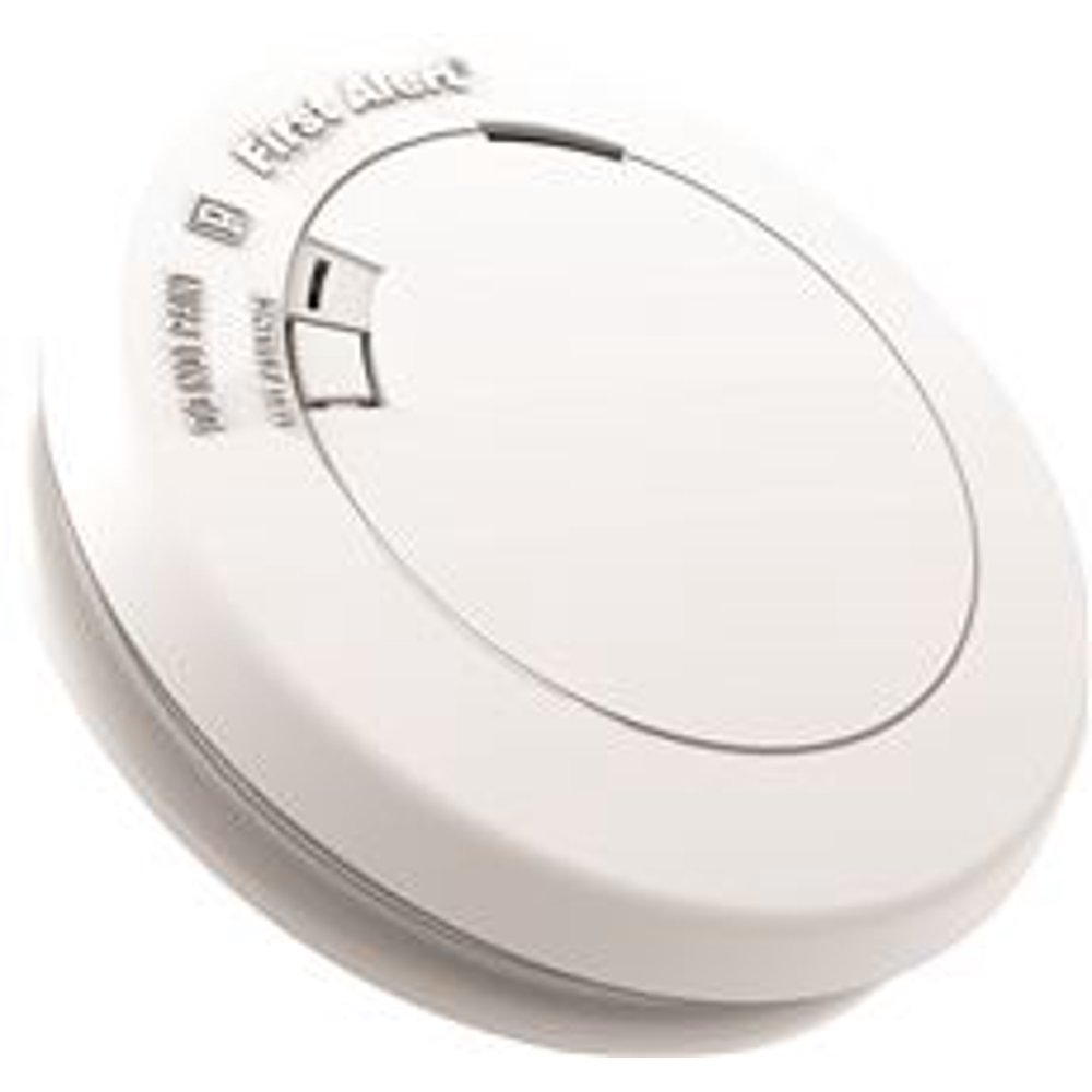LOW PROFILE PHOTOELECTRIC SMOKE ALARM, TAMPER PROOF, 10YEAR SEALED