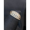 thumbnail image 2 of Pave 1.50 Cts Round Brilliant Cut Diamonds Iced Out Hip Hop Band Ring In Hallmark 14K Rose Gold, 2 of 13