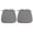 Gray, variant on LELINTA Chair Cushion Memory Foam Pads Tufted Slip Non Skid Rubber Back U-Shaped 16" x 17" Seat Cover, 2 Count