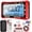 613 Red Large Screen, variant on Digital Multimeter Tester,4000 Counts  Tester,Auto-Ranging TRMS  Meter,Large LCD Ohm Meter Measures  Current,,Resistance, Diode,Continuity,Capacitance,Temperature(Red)