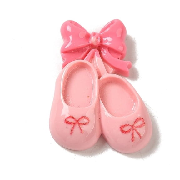 10 pc Baby Theme Opaque Resin Decoden Cabochons Shoes 30x22x7mm