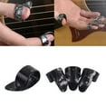 thumbnail image 2 of Laikoutd 4Pcs Thumb and Finger Picks Mediums, Flat Thumbpick Guitar Thumb Picks for Acoustic Guitar Accessories Enduring, 2 of 3