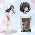 thumbnail image 1 of Figura de juguete de chica conejito Senpai de 20cm, figura de juguete Sexy Senpai Sakurajima Mai, silla Sexy de Anime, figuras de acción de juguete Gong Bohan LED, 1 of 2