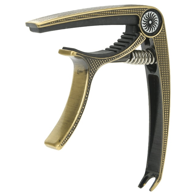 Trigger Capo, Acoustic Guitar Capo Strong Spring For 6 String Bronze