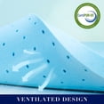 thumbnail image 3 of Subrtex Surmatelas en Mousse Mémoire Infusée de Gel de 2,3 Ou 4 Pouces avec Housse en Bambou Ajustée Amovible, 3 of 11