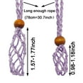 thumbnail image 3 of Support de Pierre Vide pour Collier, Cordon de Collier pour Cristaux, Support de Pierre Pendentif Ajustable, 3 of 4