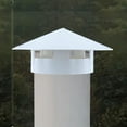 thumbnail image 5 of PVC Roof Ventilation Grille Rain Cap Round Hood 75-160mm Pipe Ventilation Cap, 5 of 9