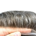 thumbnail image 4 of LYRICAL HAIR Toupee for Men Indian Human Hair Replacement System All Lace Mens Toupee French Lace Hairpieces for Man Bleached Front Knots Mens Hair Piece Unit, 4 of 7