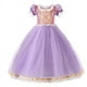 thumbnail image 3 of Disney vestido de princesa Aurora Belle para niñas, disfraz de Rapunzel, ropa de fiesta de cumpleaños para niños, Cosplay de carnaval, Blancanieves, Cenicienta, 3 of 5
