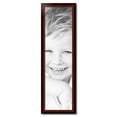 thumbnail image 2 of ArtToFrames 12" x 44" Matte mahogany Diploma Picture Frame, 12x44 inch Brown Wood Poster Frame (WOM-5108), 2 of 7