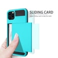 thumbnail image 2 of FIEWESEY for iPhone 14 Case,for iPhone 14 Pro Case,for iPhone 14 Pro Max Case,with Card Holder Protective Shockproof Hidden Card Slot Slim Wallet Case for iPhone 14 Pro Max(Blue), 2 of 7