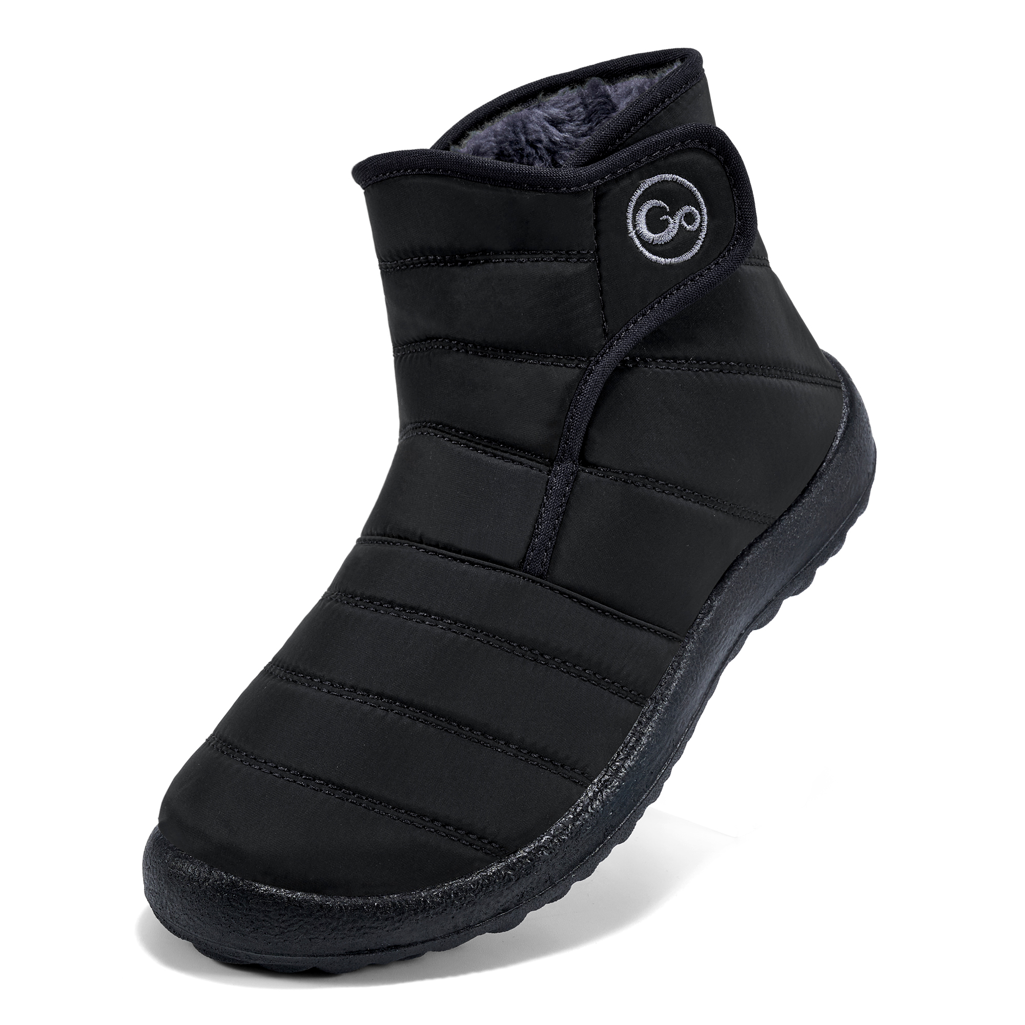 Ecetana Women's Waterproof Lined Snow Ankle Booties