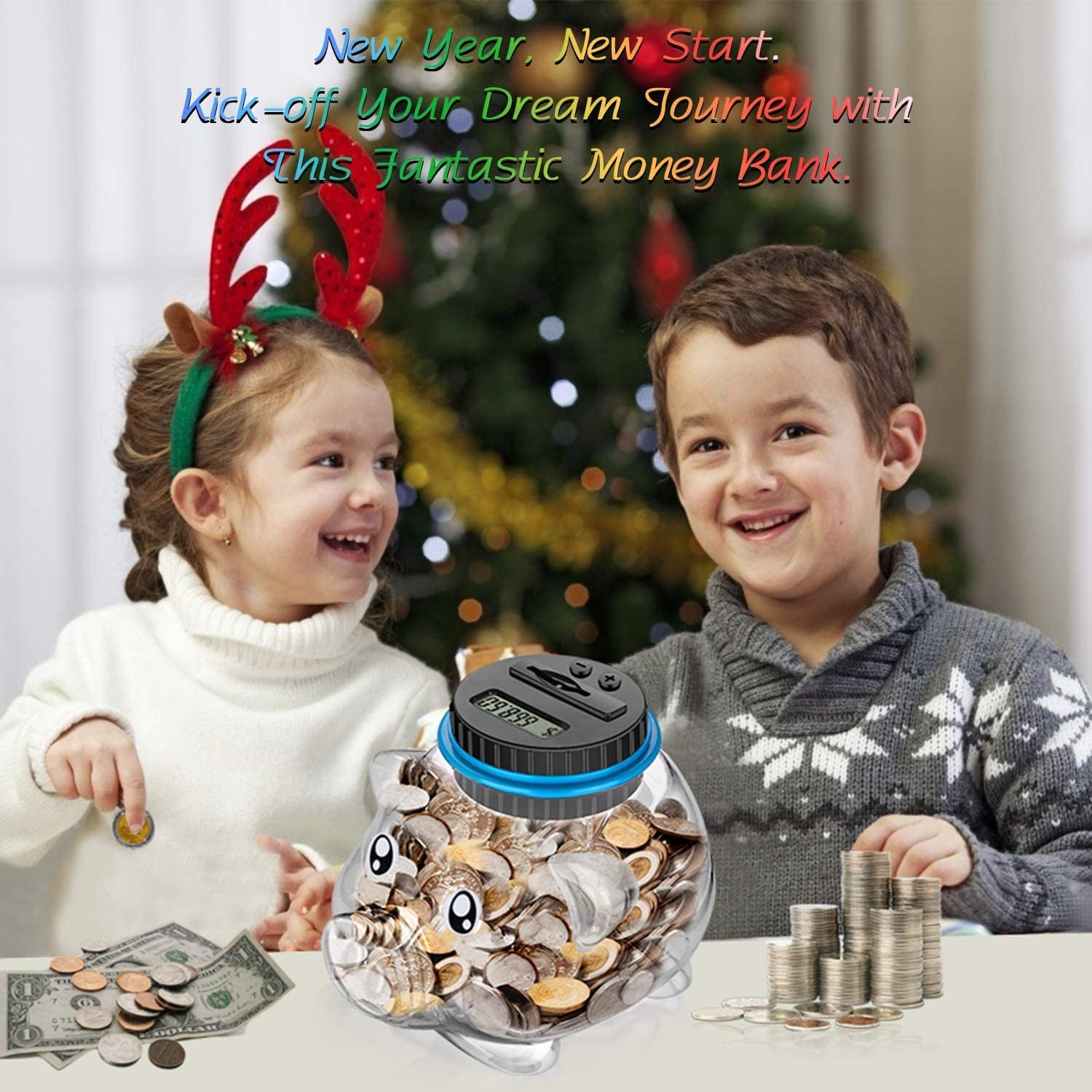 Novelty Items Large Capacity Electronic Piggy Bank Digital LCD Counting Coin  Counter Bank Coin Money Saving Box For USD EURO Kids Adults Gifts 230830  From Tuo10, $14.43