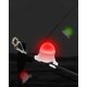 thumbnail image 1 of 8 piezas de caña de pescar con flash electrónico que cambia de color, alarma de pesca, campanas de pesca, luz roja inteligente cuando está estacionario, luz verde cuando suena la alarma, 1 of 4
