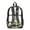 Camouflage with Deer Pattern, variant on Whosucclay Soccer Ball Star Pattern 17 Inch Transparent Backpack, Dual Side Mesh Pockets Clear Backpack, Wide Shoulder Straps Side Pockets Bookbag for High School