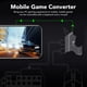thumbnail image 3 of Combo De Teclado Y Mouse, Sin Demora De Tiempo, Soporte Ajustable Para Teléfono, Teclado Para Juegos Con Una Mano, Convertidor De Juegos Móvil 4 En 1 Para Juegos IOS, 3 of 7