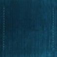 thumbnail image 1 of Ahgly Company Indoor Square Abstract Light Blue Contemporary Area Rugs, 5' Square, 1 of 4