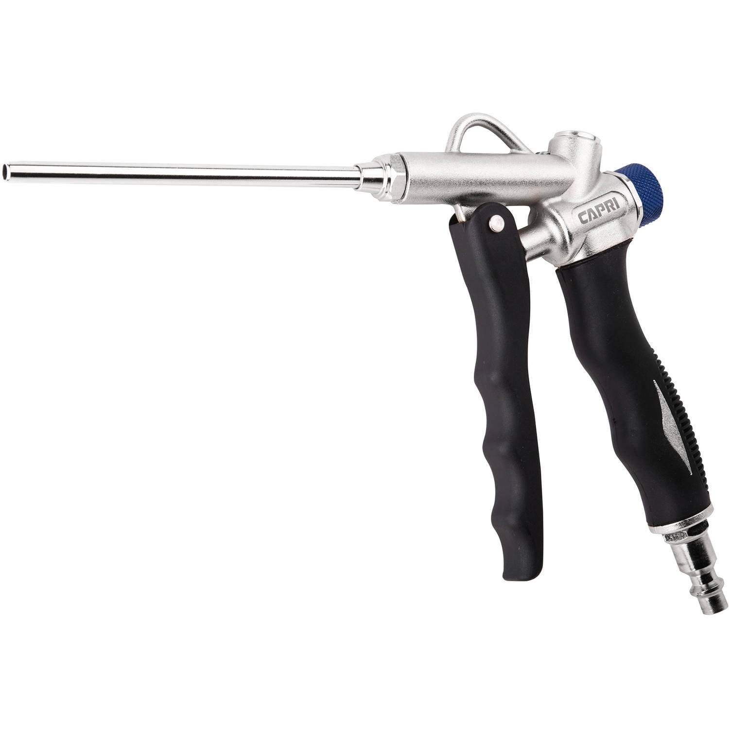 Astro Pneumatic 1716 Deluxe Air Blow Gun w/ 20" Angled Nozzle & 1/2" Remov Tip 
