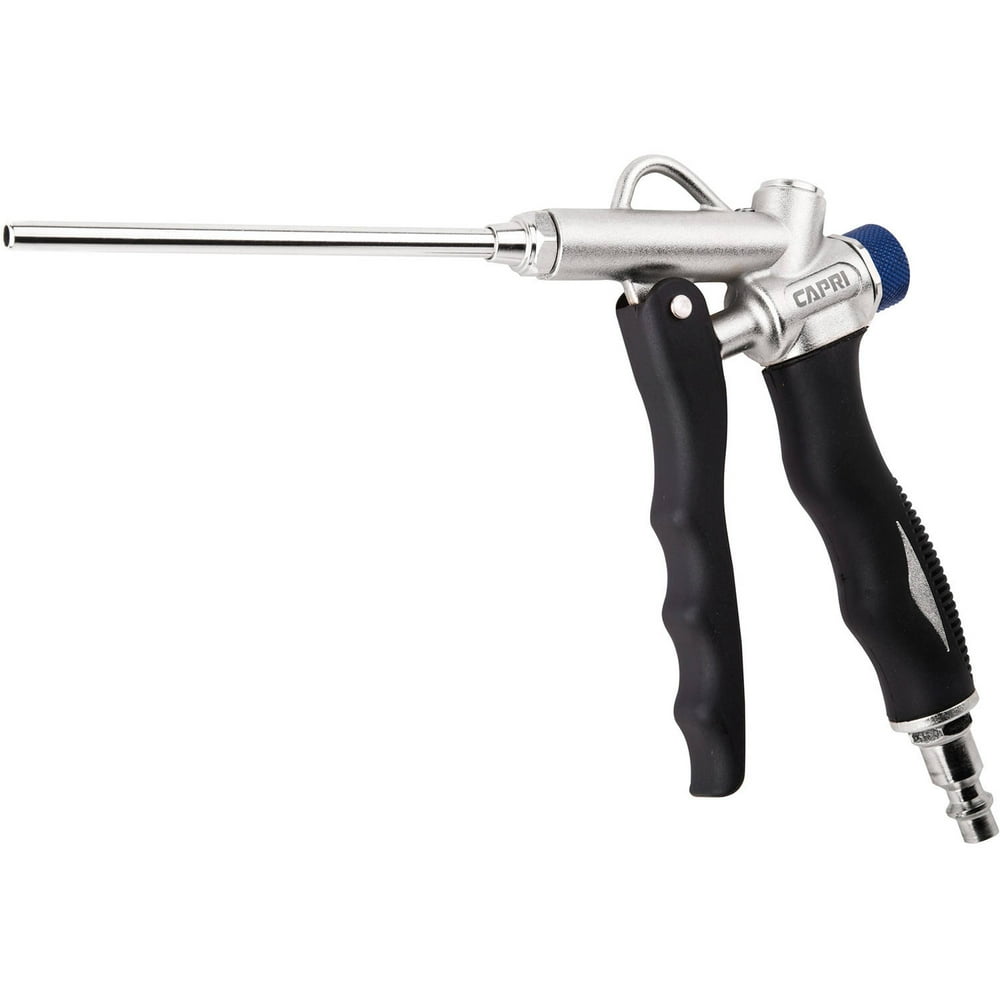 Capri Tools 2Way Air Blow Gun with Adjustable Air Flow and Extended