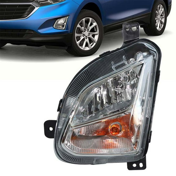 LABLT Left Driver Side Bumper Fog Light W/Signal for 2018 2019 2020 Chevy Equinox