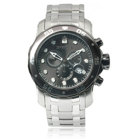 Invicta Men's Stainless Steel Pro Diver 17083 Chronograph Link Bracelet Dress Watch
