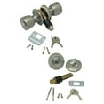 AP Products 013234SS Combo Lock Set with Know Lock and Dead Bolt
