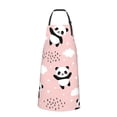 thumbnail image 2 of Lsque Panda Waterproof Apron Chef Aprons for Men Heavy Duty Chemical Work Apron Extra Long Grilling Aprons with Adjustable Bib Apron, 2 of 9