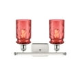 thumbnail image 4 of Innovations Lighting 516-2W Candor Candor 2 Light 16" Wide Bathroom Vanity Light - Brushed, 4 of 6