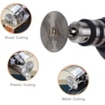 thumbnail image 4 of Vástago de 1/8" para cortar madera, discos circulares con vástago de extensión, compatible con herramientas rotativas Juego de 7 hojas de sierra rotativa HSS, 4 of 4