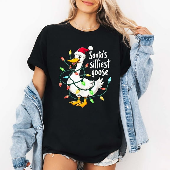 Women's Christmas "Mele Kalikimaka" Festive Surfboards with Santa Hats Print Long Sleeve Top, Red Black Plaid Holiday Shirt