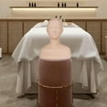 thumbnail image 6 of FITYLE Training Mannequin Practice Training Manikin Professional Flexible Practice Mannequin Head Shoulder Massage for Makeup Beauty A, 6 of 10