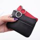thumbnail image 4 of Mini monedero de cuero ZHAOCHENG rojo para mujeres hombres niños, 4 of 5