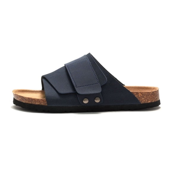 Unisex Cork Sandals Beach Slides for Men & Women Couple Matching Summer Shoes