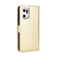 thumbnail image 3 of Funda tipo libro para OPPO Find X5 Pro, cartera todo‑en‑uno, funda multifuncional con tarjetero y correa de muñeca desmontable, 3 of 5