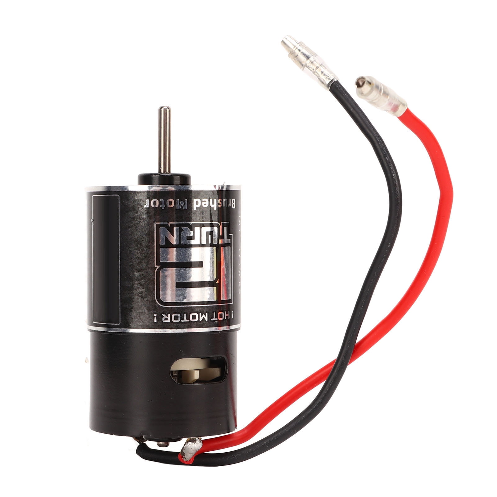 Motor Cepillado RC 550 12T Con Ventilador - Para Coches RC, 7.4V-12V, 57mm Largo, Compatible Con Axial, HSP, Etc.