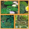 thumbnail image 3 of unbranded 12Ud Faux Lotus-Leaves Adorno Para Jardín Y Con Hojas Simuladas Realistas, 3 of 8