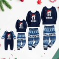 thumbnail image 6 of Family Christmas Pjs Matching Sets Holiday Jammies Sleepwear Christmas Pajamas for Family Xmas Outfits, 6 of 6