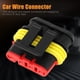 thumbnail image 2 of Conector para automóvil, 5 kits, 4 pines, terminal impermeable para automóvil, conector eléctrico para automóvil, tecnología innovadora, 2 of 8