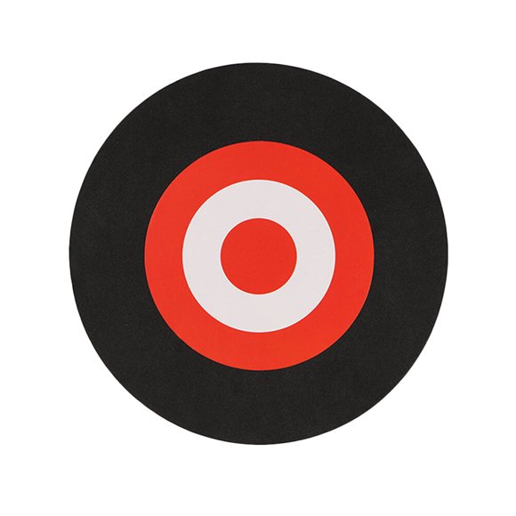 CIMAXIC 25CM EVA Material Archery Arrows Target Shooting Practice Target for Indoor Outdoor Game Supplies (Black),9.84"X9.84"X1.18"