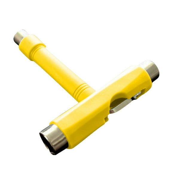 ddioayh Skate Tool All-in-one,Skate T Tool for Skateboard,Muti-function Portable Skateboard Longboard Accessory with T-type Allen Key and L-type Phillips Head Wrench Screwdriver