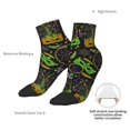 thumbnail image 6 of Pofeuu Carnival Mardi Gras3 Print 30cm Socks, Adult Running Hiking Socks for Youth and Adult, 6 of 7