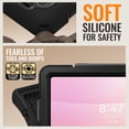 thumbnail image 4 of Case for Samsung Galaxy Tab S11 Ultra 14.6 inch 2025 Released, 360 Degree Rotating Hand Grip Shockproof Cover with Shoulder Strap, Black, 4 of 7