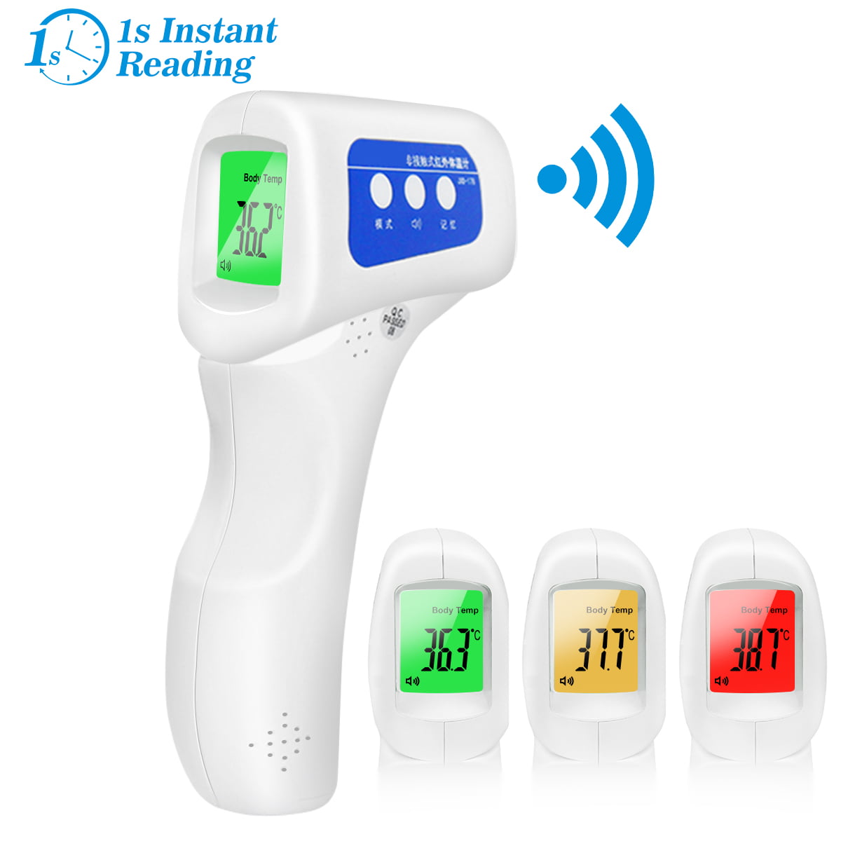 Multi-Temp 5 in 1 Thermometer infrared technology ear skin for children babies 