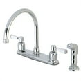 thumbnail image 1 of Kingston Brass FB791DPLSP Paris Centerset Kitchen Faucet, Polished Chrome, 1 of 2