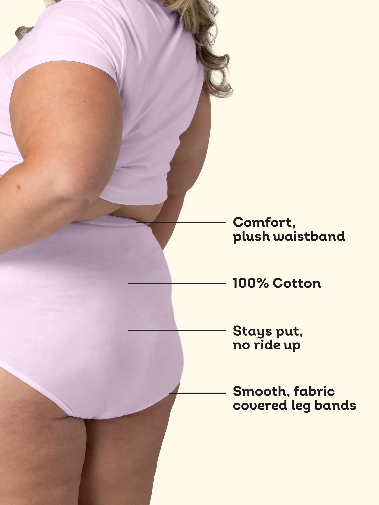 Fit for Me by Fruit of the Loom Women's Plus Size Cotton Brief Underwear, 10-Pack